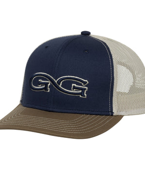 Deep Water Cap | TriColor | Stone MeshBack | Branded-GameGuard