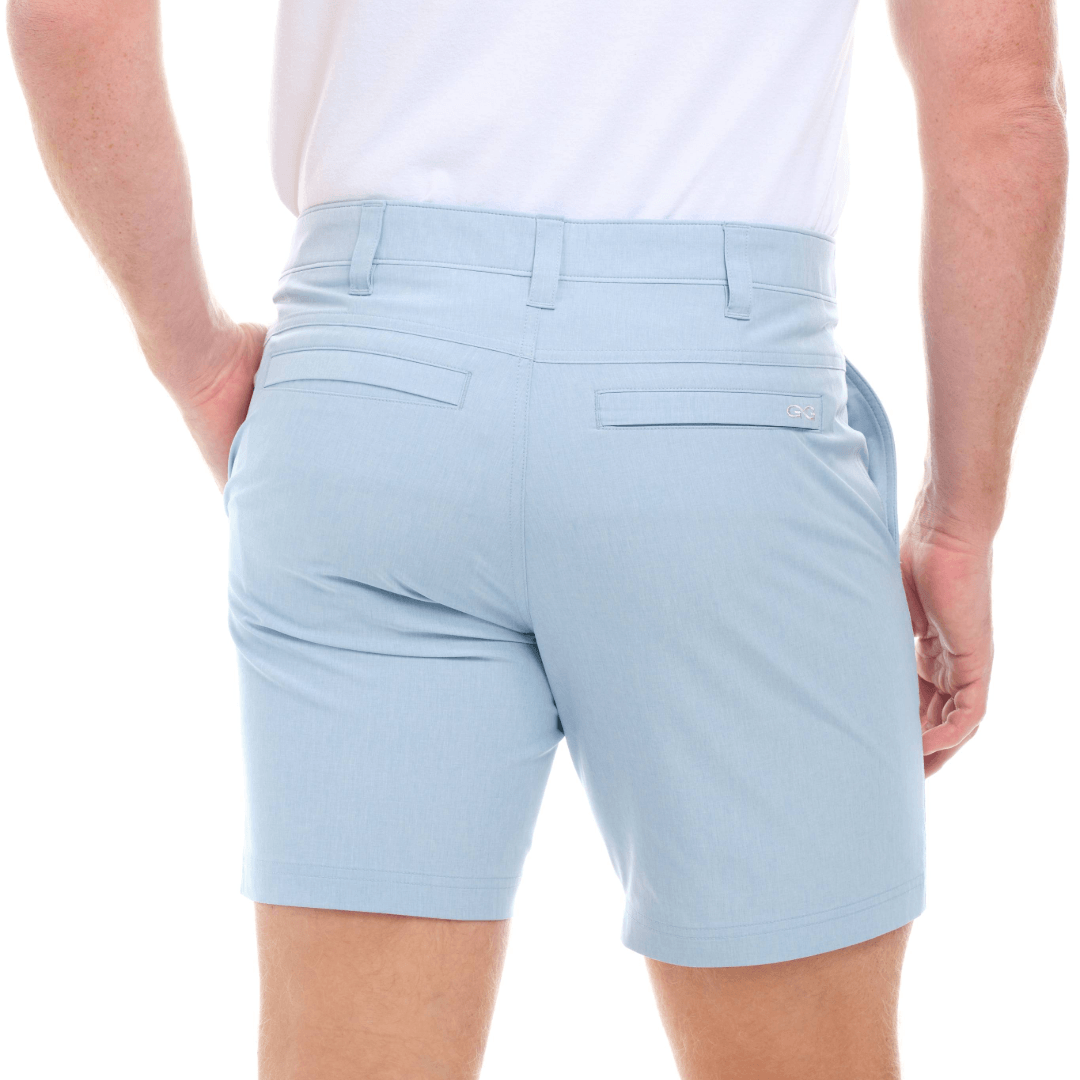 Coastal Blue Travel Shorts