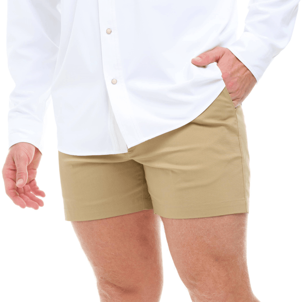 Khaki Ripstop Shorts