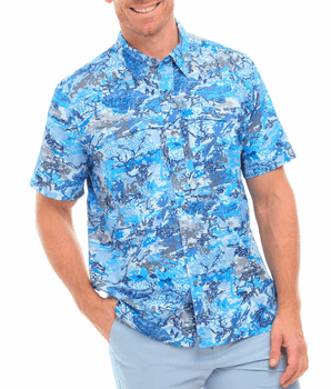 GameGuard Blue Digital Explorer Shirt