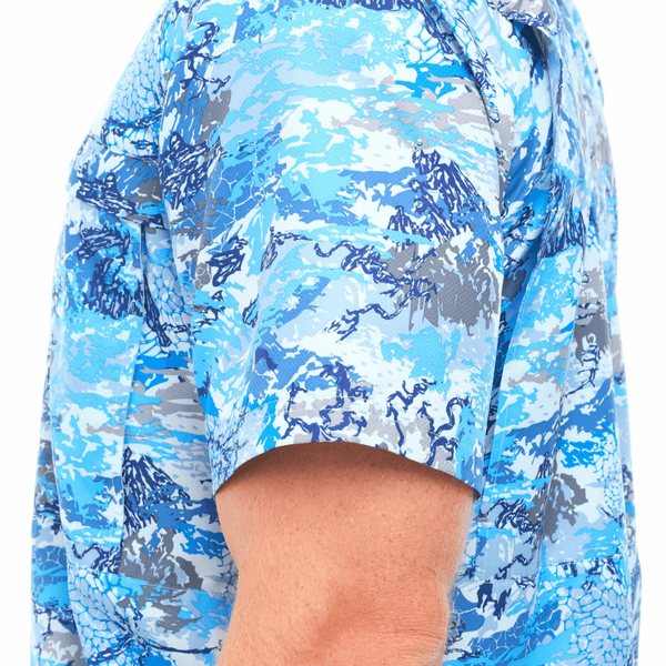 GameGuard Blue Digital Explorer Shirt-GameGuard