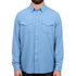 Off-Road Blue StockYard Shirt | Long Sleeve