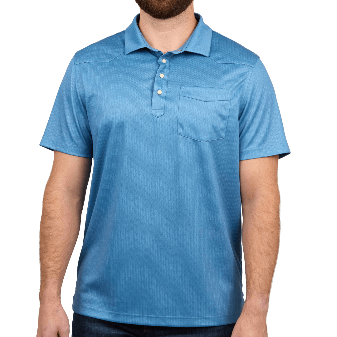 Off-Road Blue Palo Duro Polo