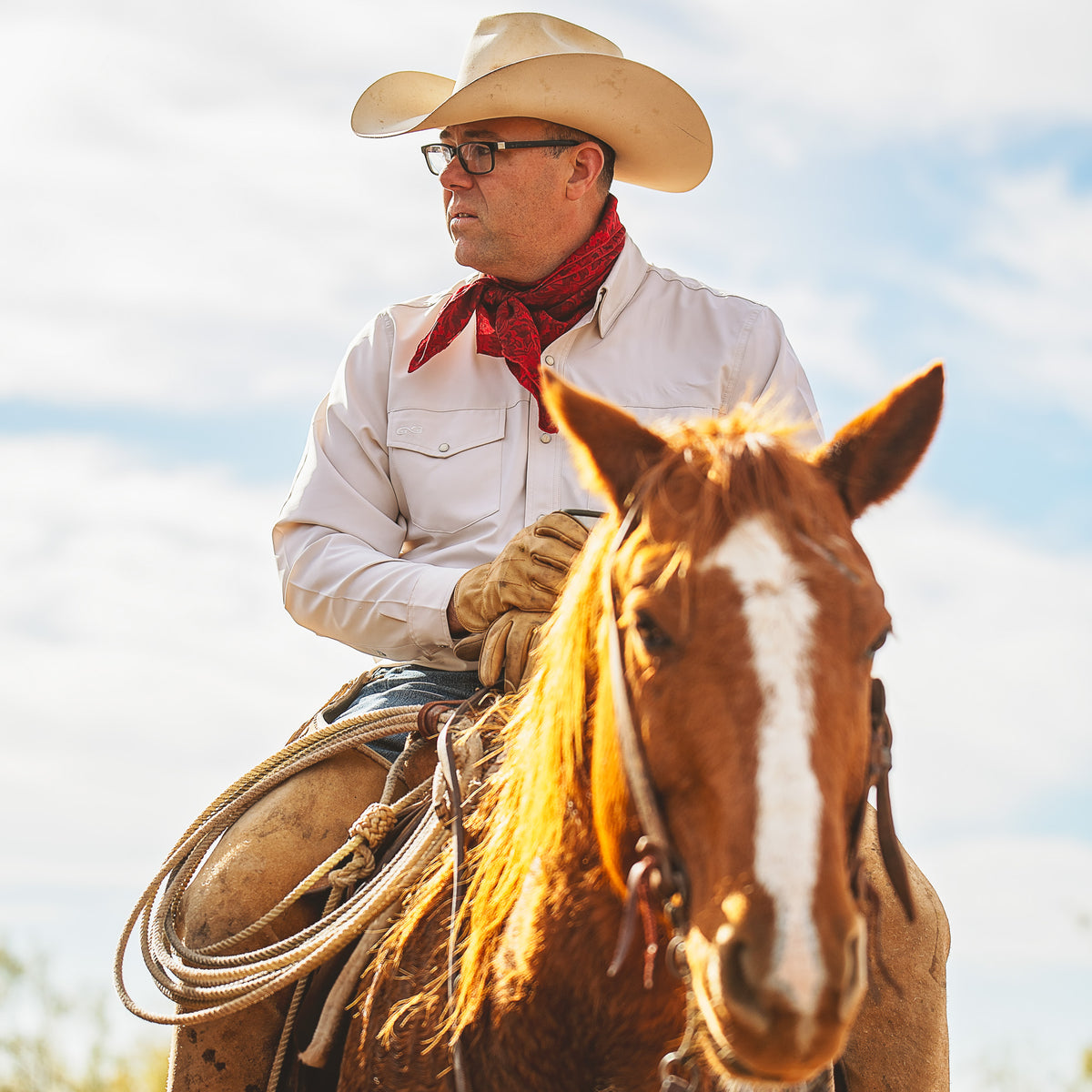 Stone StockYard Shirt | Long Sleeve-GameGuard