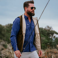 Indigo Explorer Shirt | Long Sleeve-GameGuard