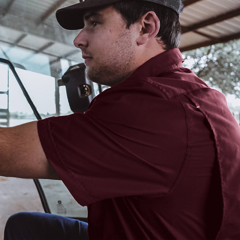 Cargue la imagen en el visor de la galería, MicroFiber Shirt - Maroon MicroFiber Shirt
