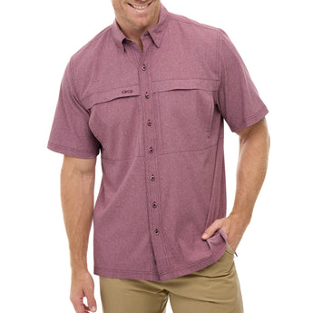 Maroon MicroTek Shirt-GameGuard