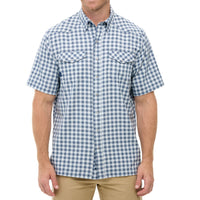 Deep Water Pearl Snap Shirt-GameGuard