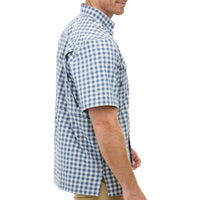 Deep Water Pearl Snap Shirt-GameGuard