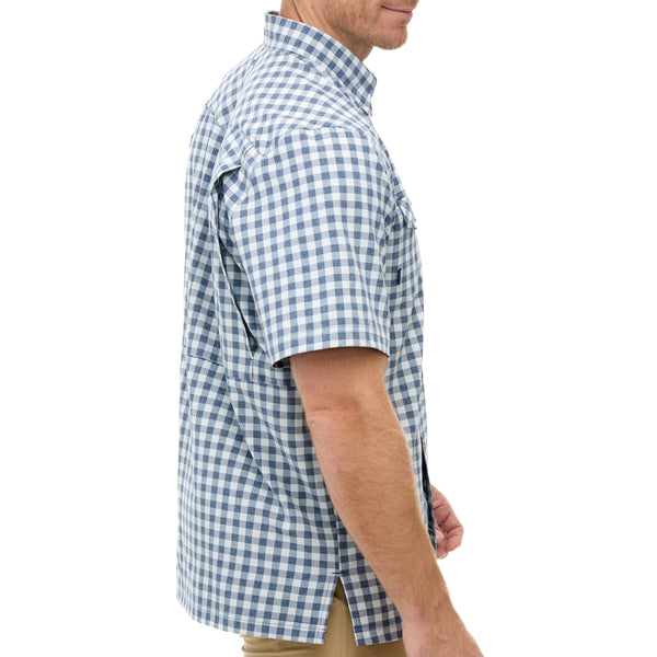Deep Water Pearl Snap Shirt-GameGuard