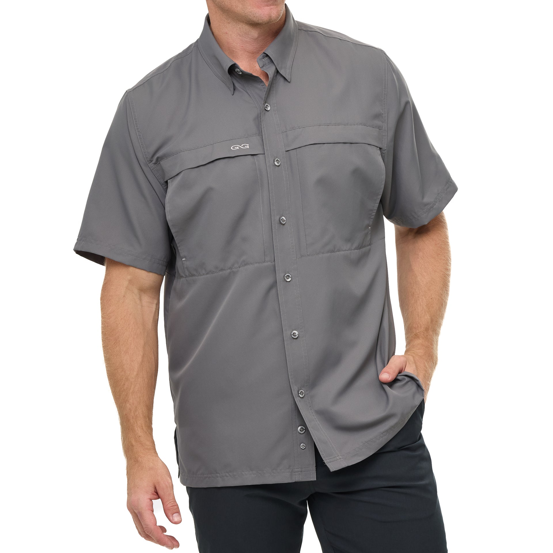 game gear shirts GunMetal MicroFiber Shirt 2X