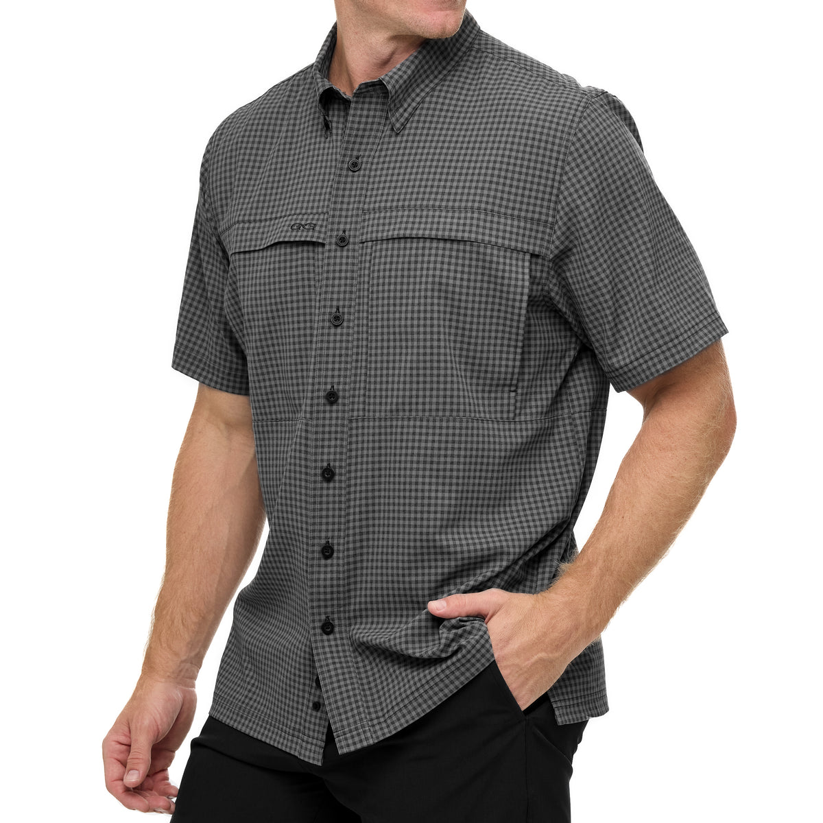 GunMetal TekCheck Shirt-GameGuard