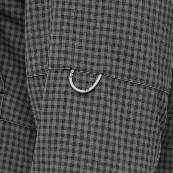 GunMetal TekCheck Shirt | Long Sleeve-GameGuard