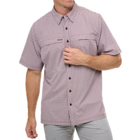 Maroon TekCheck Shirt-GameGuard