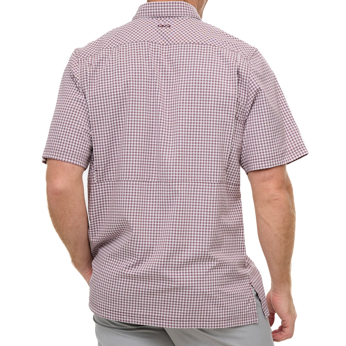 Maroon TekCheck Shirt-GameGuard
