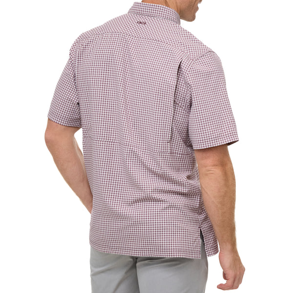 Maroon TekCheck Shirt-GameGuard
