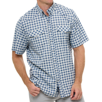 Glacier Pearl Snap Shirt-GameGuard