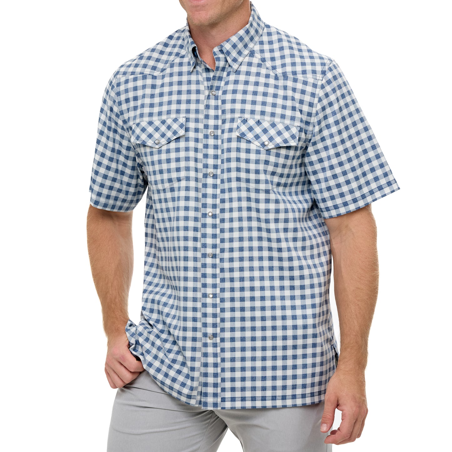 Glacier Pearl Snap Shirt-GameGuard