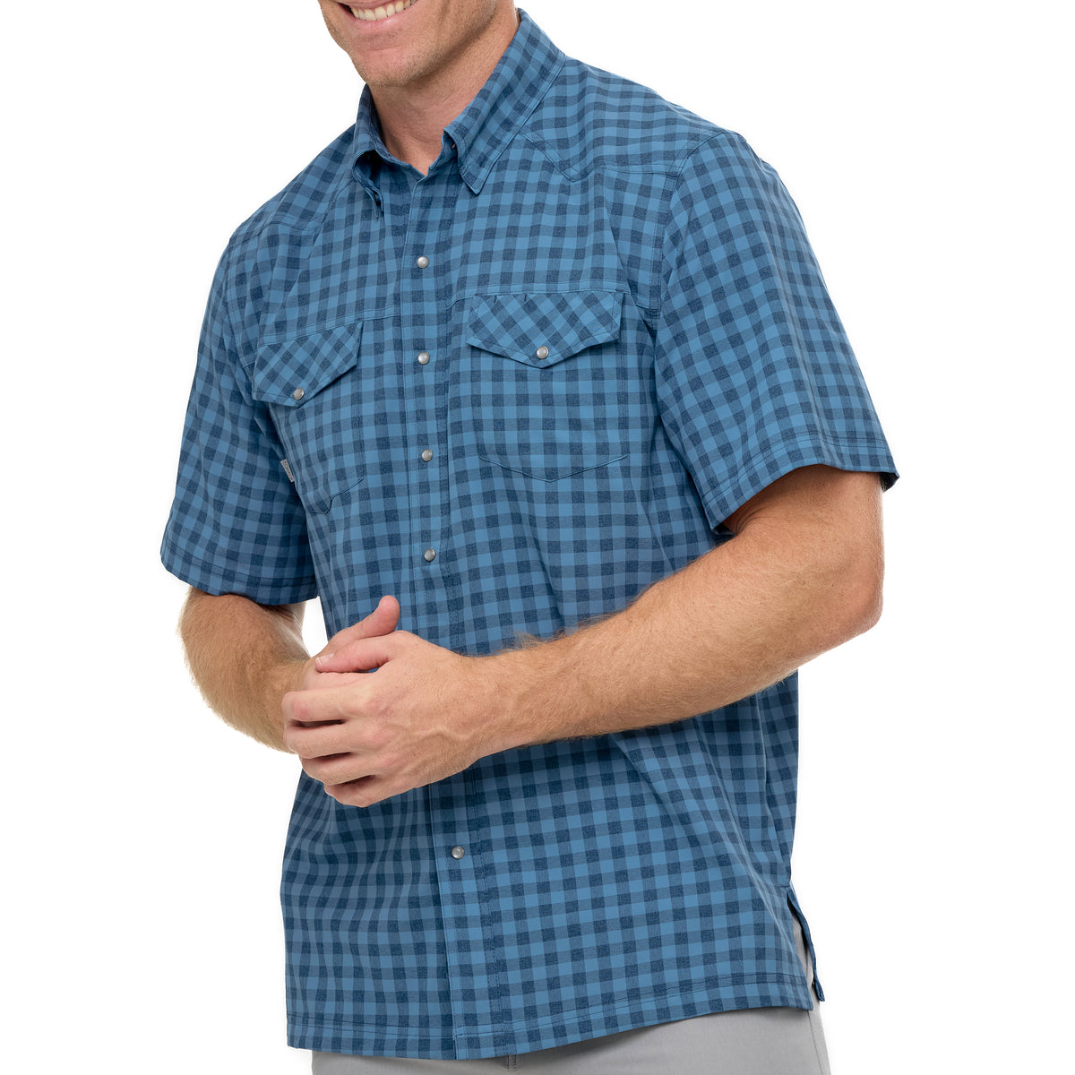 Slate Pearl Snap Shirt-GameGuard