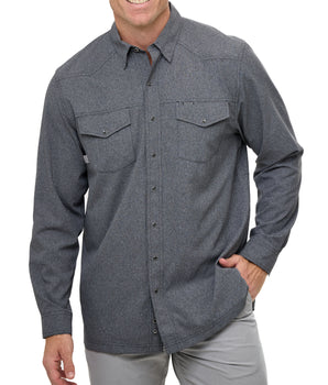 Caviar Pearl Snap Shirt | Long Sleeve-GameGuard