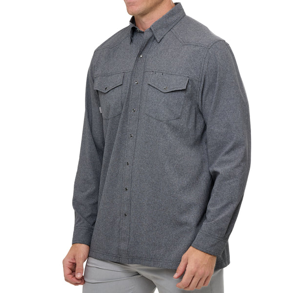 Caviar Pearl Snap Shirt | Long Sleeve-GameGuard