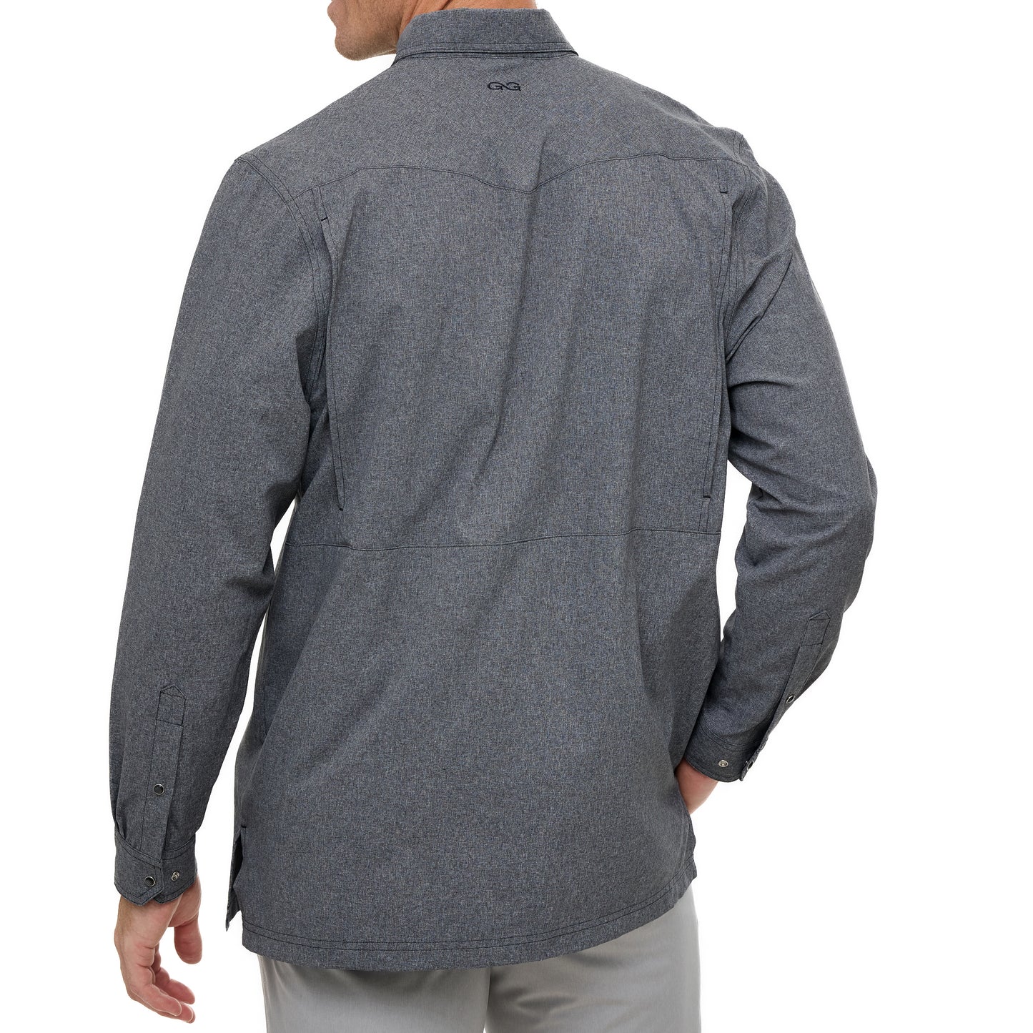 Caviar Pearl Snap Shirt | Long Sleeve-GameGuard
