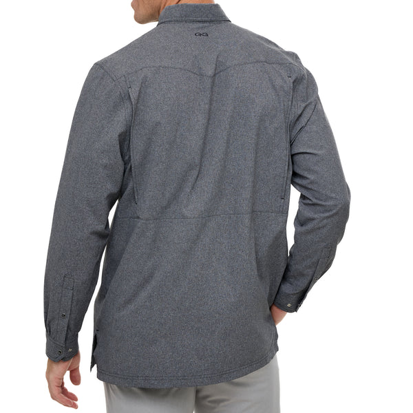 Caviar Pearl Snap Shirt | Long Sleeve-GameGuard