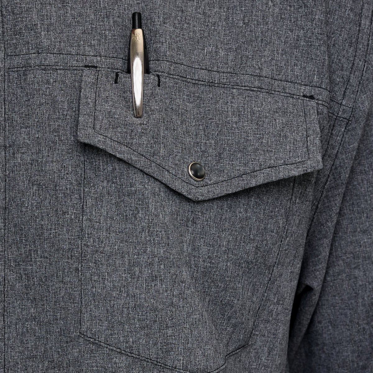Caviar Pearl Snap Shirt | Long Sleeve-GameGuard