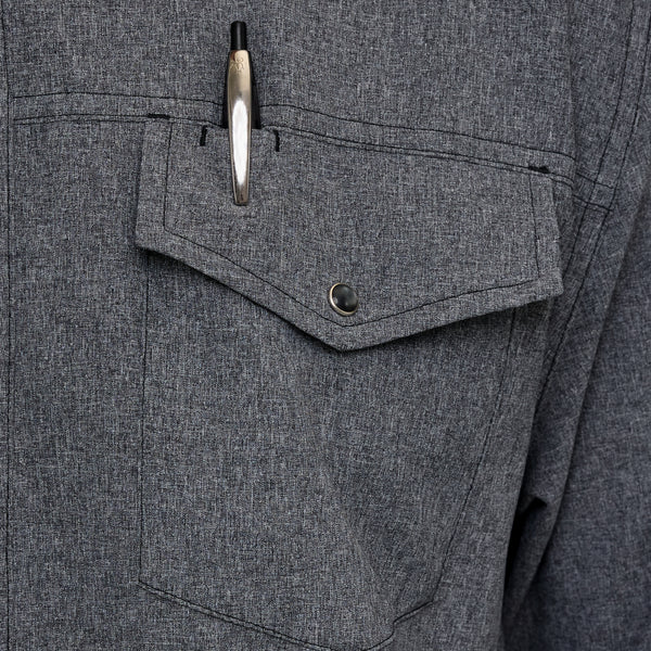 Caviar Pearl Snap Shirt | Long Sleeve-GameGuard