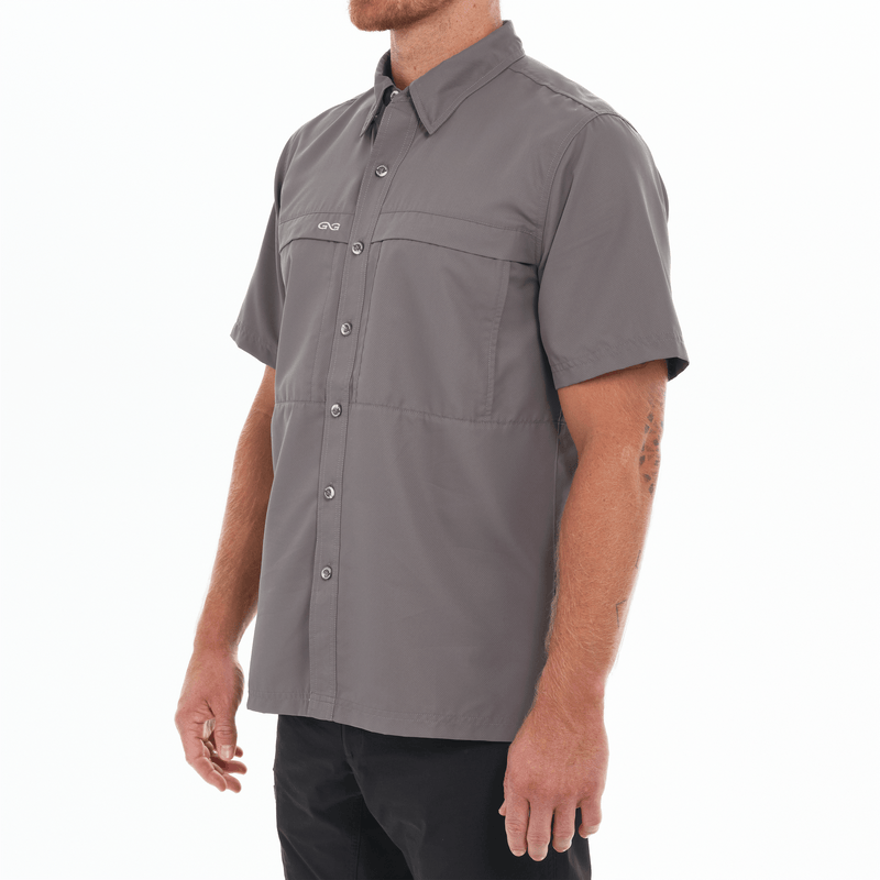 Load image into Gallery viewer, MicroFiber Shirt - GunMetal Explorer Shirt
