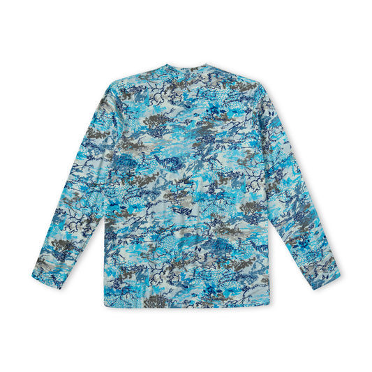 GameGuard Blue Digital Tracker Tee | Long Sleeve