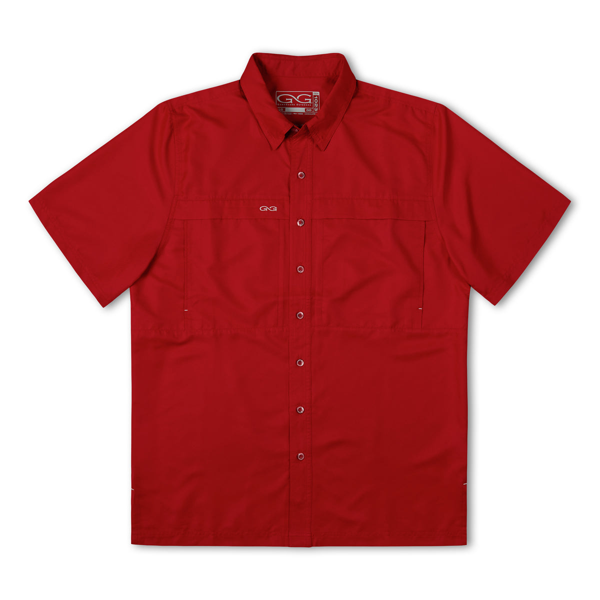 Camisa Microfibra color Carmesí