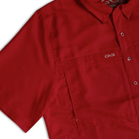 Camisa Microfibra color Carmesí
