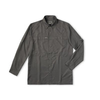 Camisa de microfibra GunMetal | Manga larga