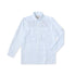 Camisa blanca de microfibra | Manga larga