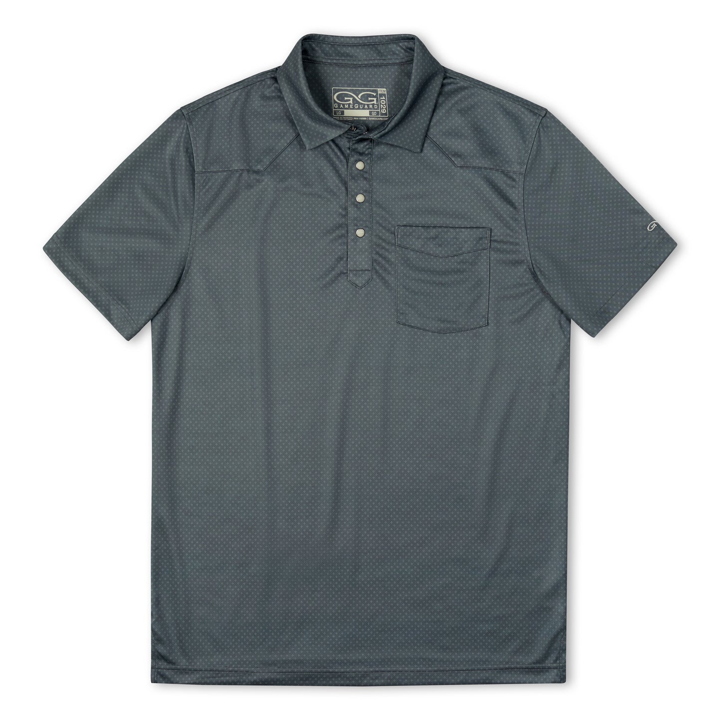 GunMetal Palo Duro Polo