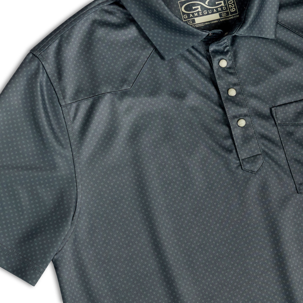 GunMetal Palo Duro Polo