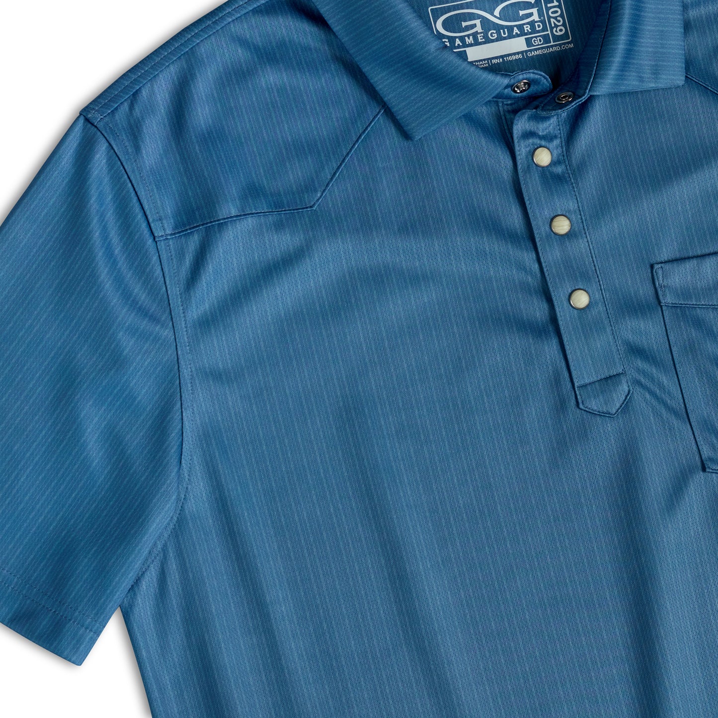 Off-Road Blue Palo Duro Polo