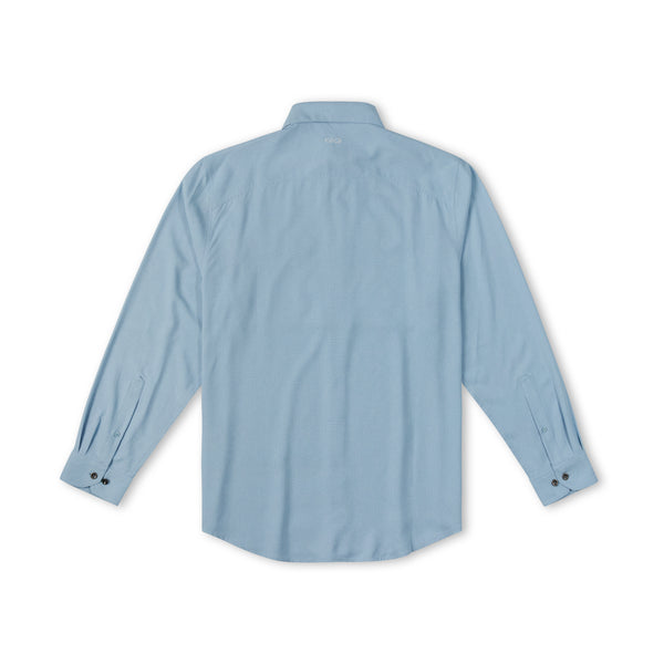 Coastal Blue Maverick Shirt | Long Sleeve