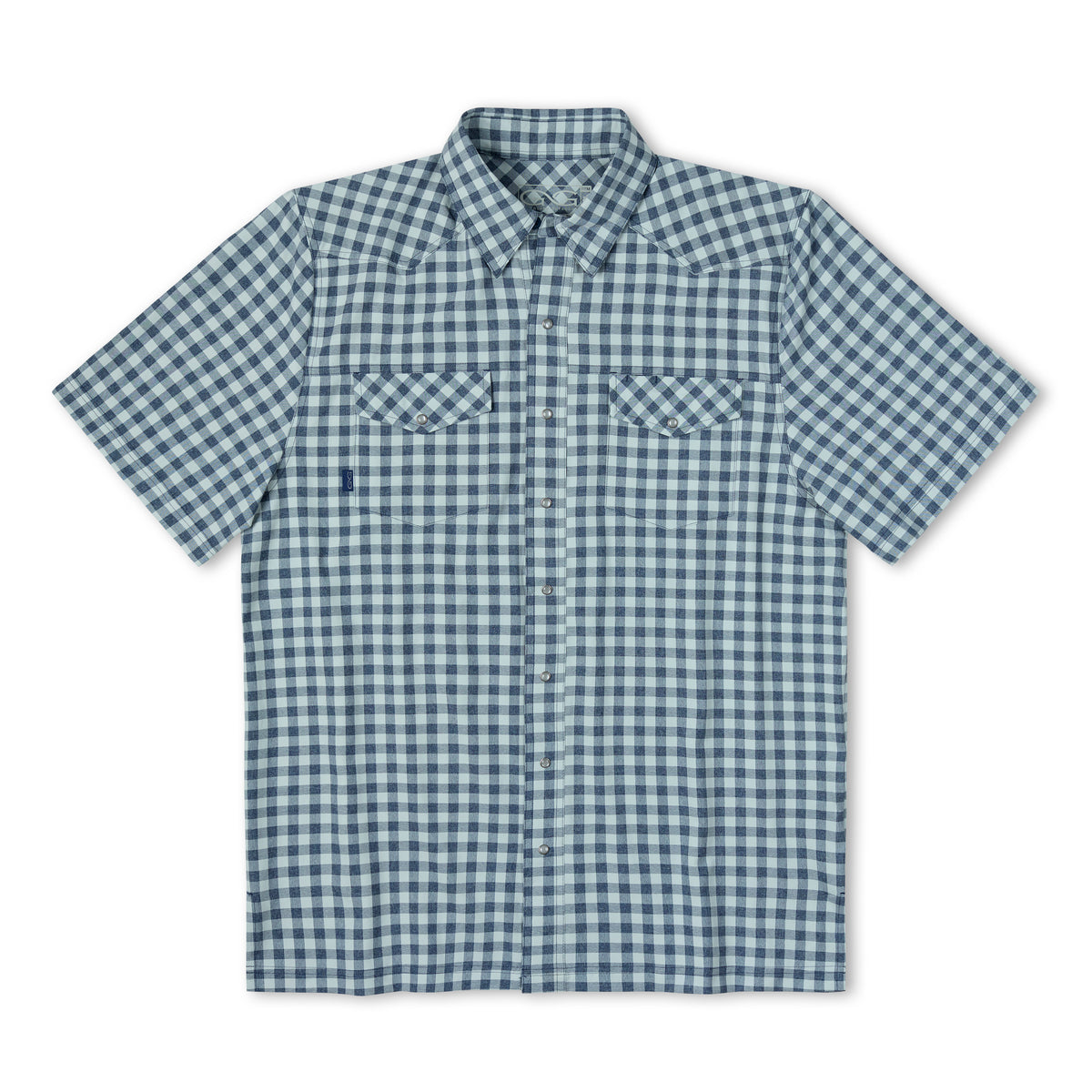 Deep Water Pearl Snap Shirt