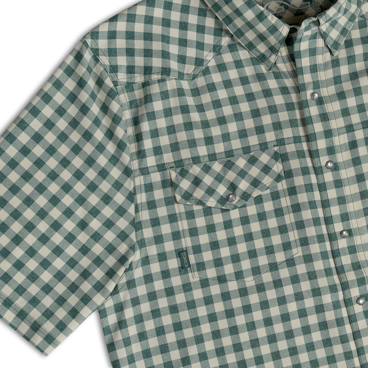 Camisa con Botones a Presión color Ironwood