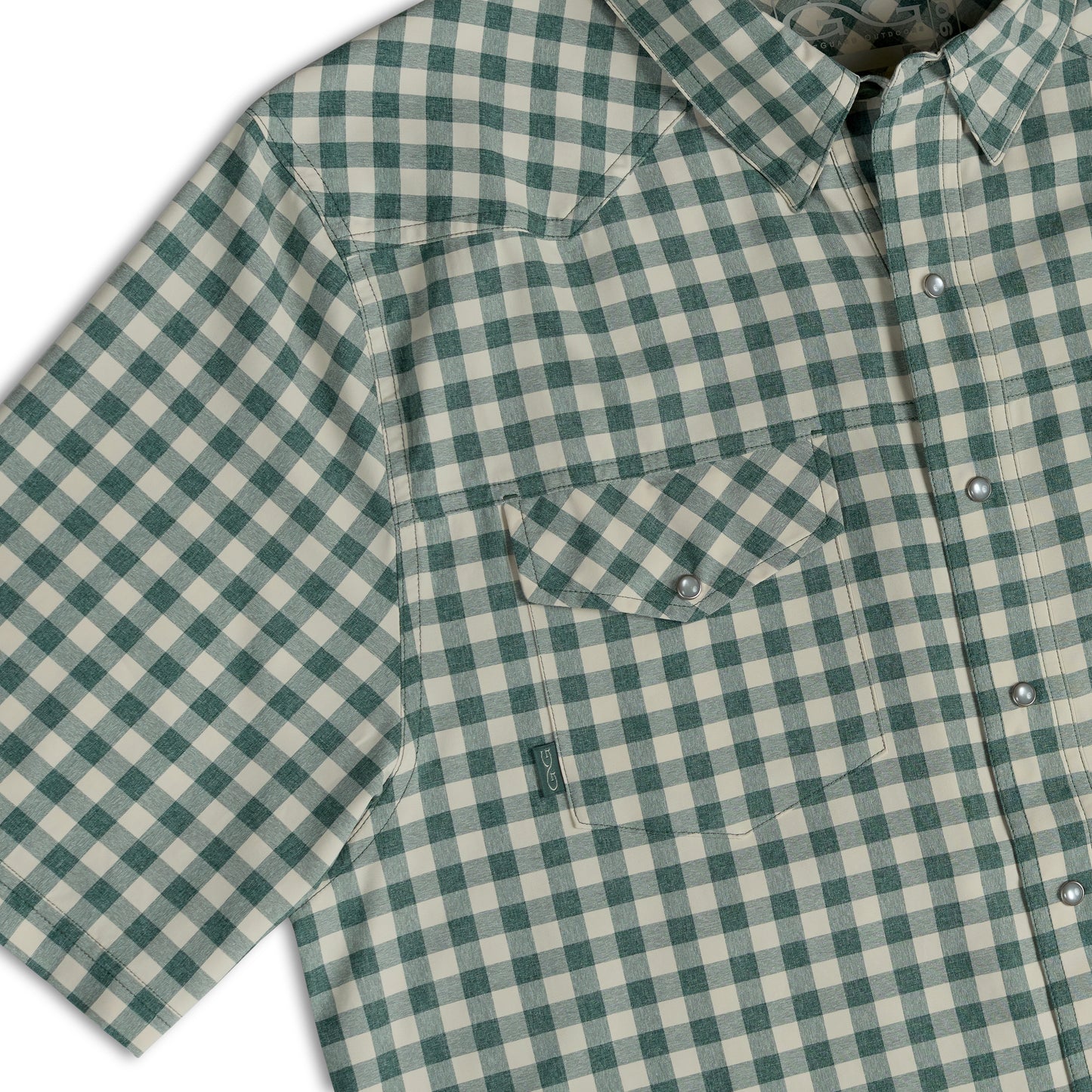 Camisa con Botones a Presión color Ironwood