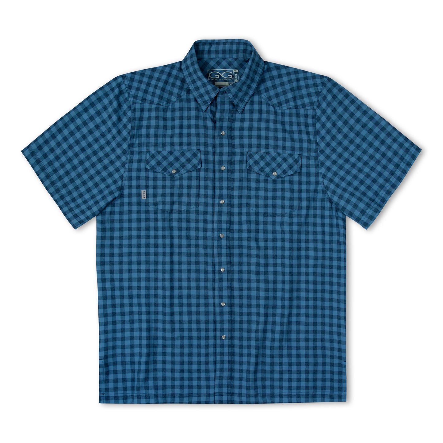 Slate Pearl Snap Shirt