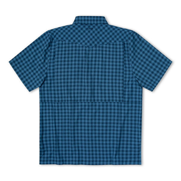 Slate Pearl Snap Shirt
