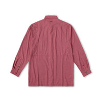 Crimson Pearl Snap Shirt | Long Sleeve