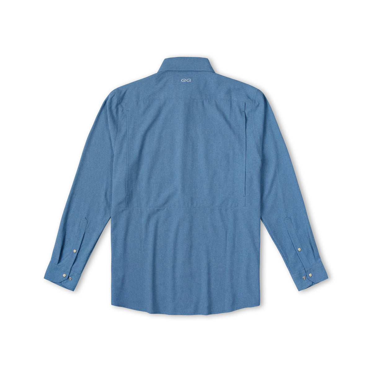 Off-Road Blue StockYard Shirt | Long Sleeve