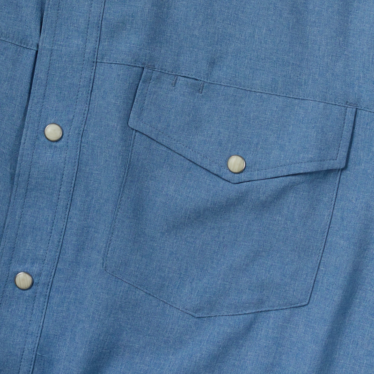 Off-Road Blue StockYard Shirt | Long Sleeve
