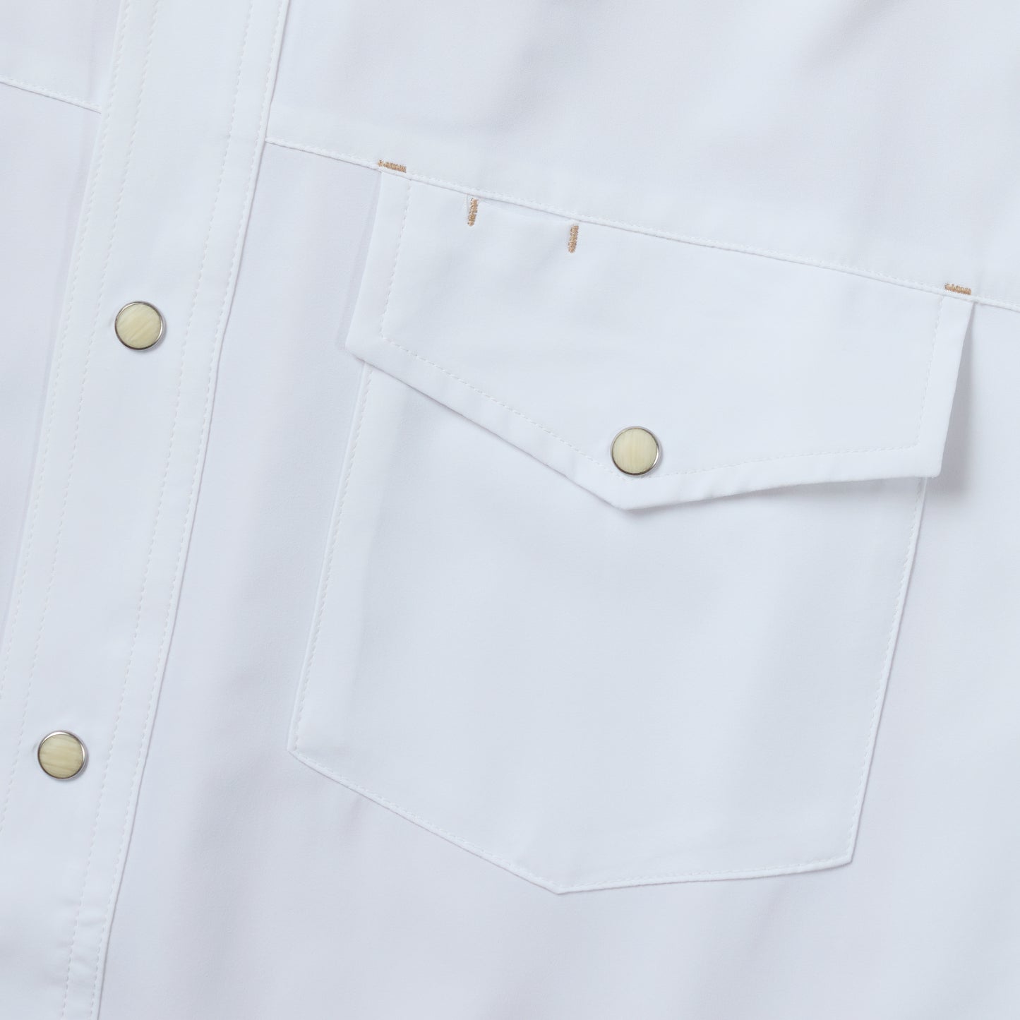 White StockYard Shirt | Long Sleeve
