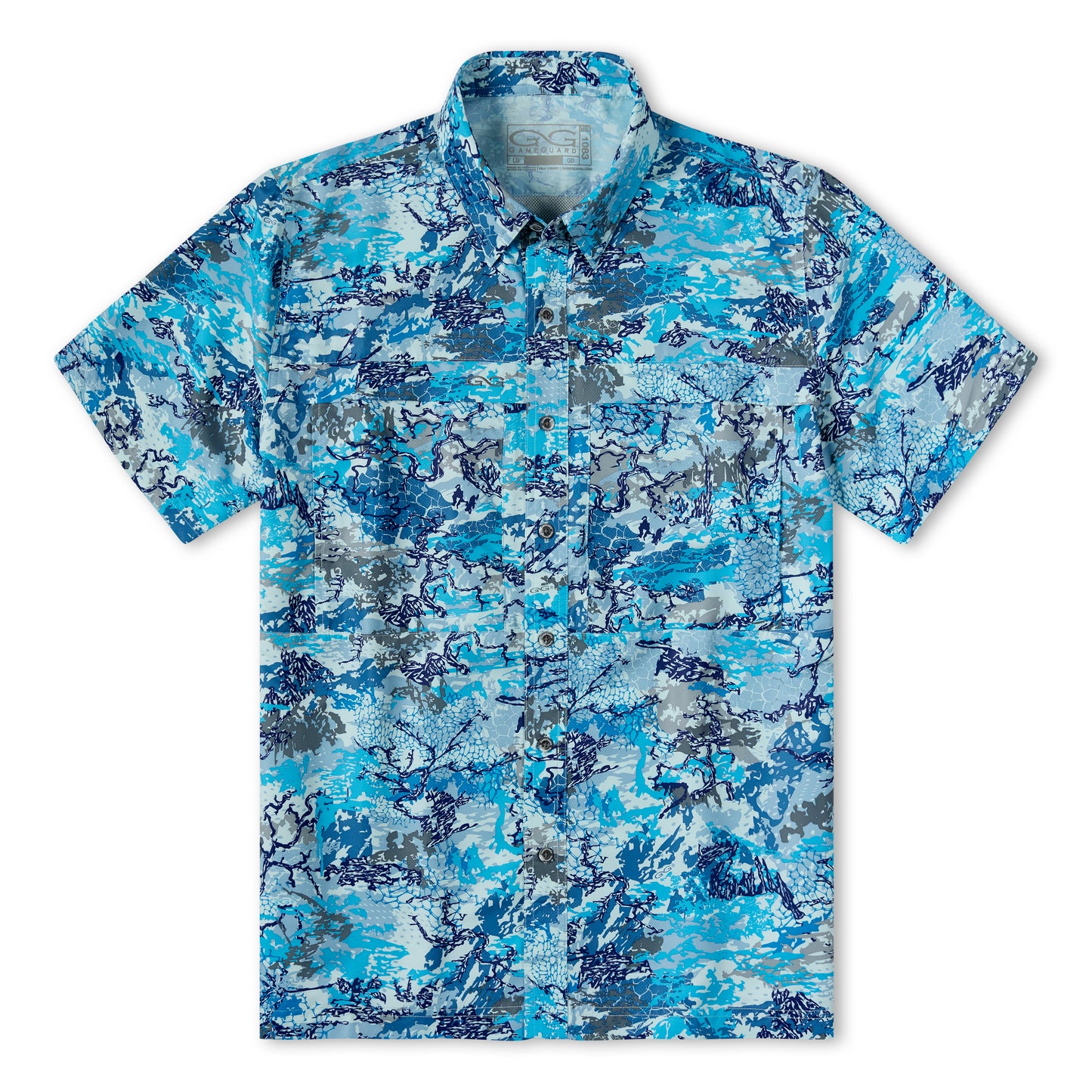 GameGuard Blue Digital Explorer Shirt
