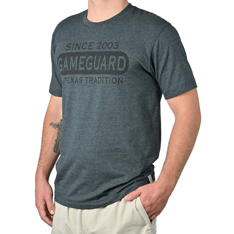 Load image into Gallery viewer, Charcoal Graphic Tee - GameGuard light cotton and polyester shirt fitted comfortable
